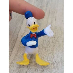 Donald Duck Disney bow blue toy figure Pixar